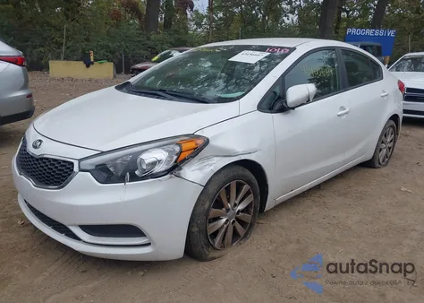 2016 Kia Forte Lx из США, поврежденный, VIN KNAFX4A68G5568443